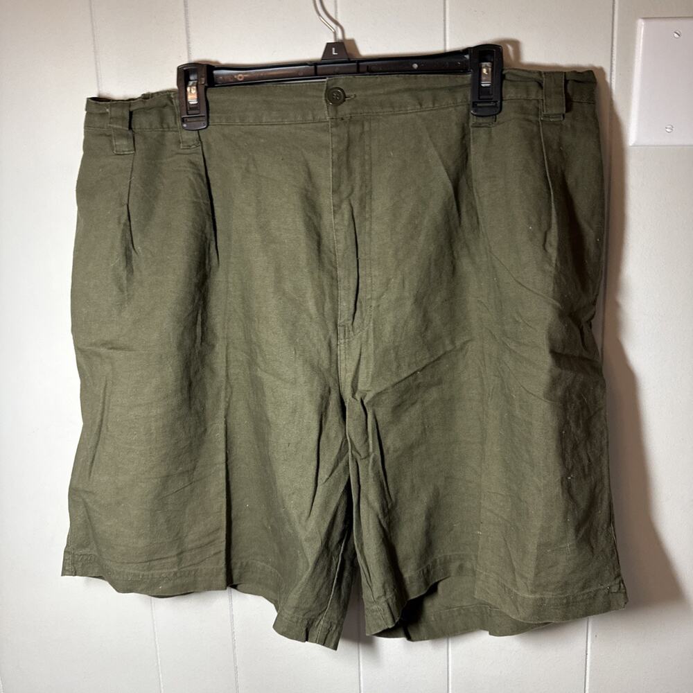 Jon Lauren Men's Green Cargo Shorts Size 44 Vintage V1